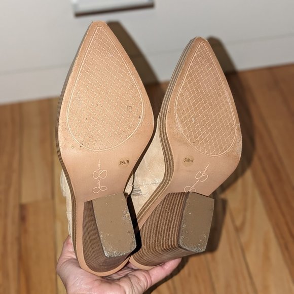 Jessica Simpson Womens Lesia Zipper Ankle Booties - Picture 6 of 8